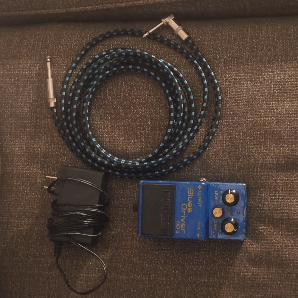 BOSS Blue Guitar Effects Pedal